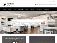 Tablet Screenshot of premiermdhomes.com